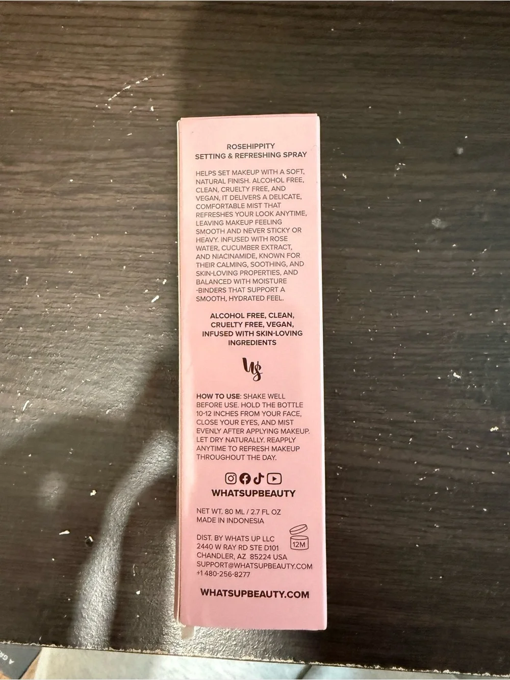 RosehipPitty Pink Setting & Refreshing Spray